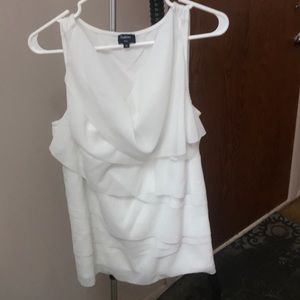 Layered dressy tank top